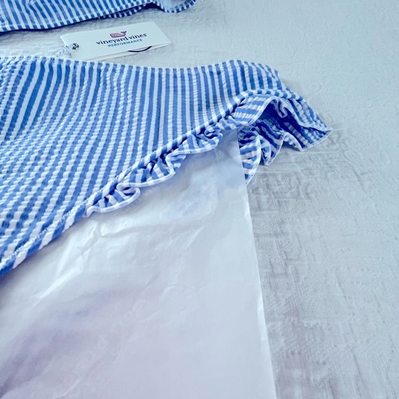 VINEYARD VINES | XLg | Seersucker & Ruffles! | NWT - Picture 9 of 12